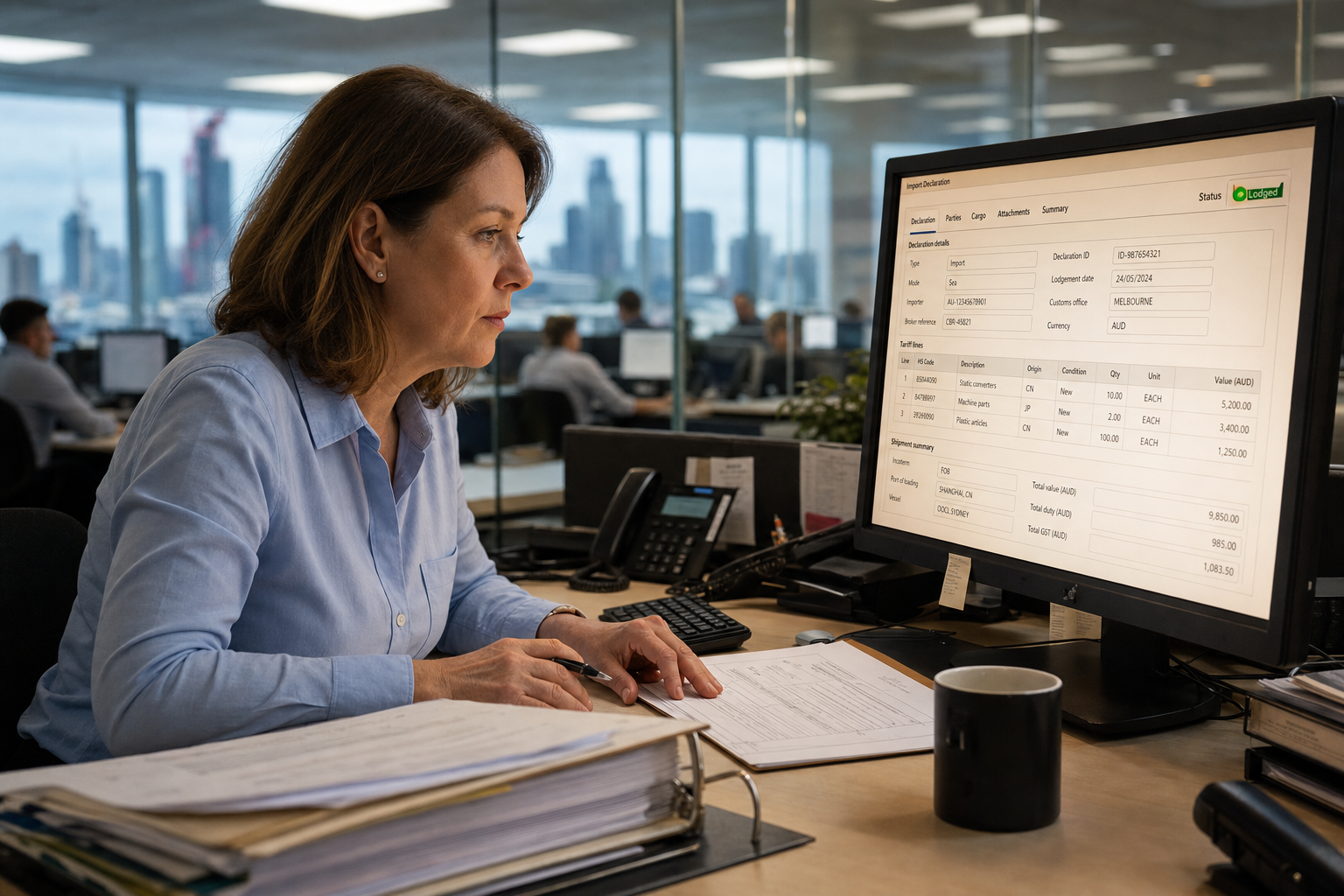 From 12 Minutes to 90 Seconds: Automated Customs Processing