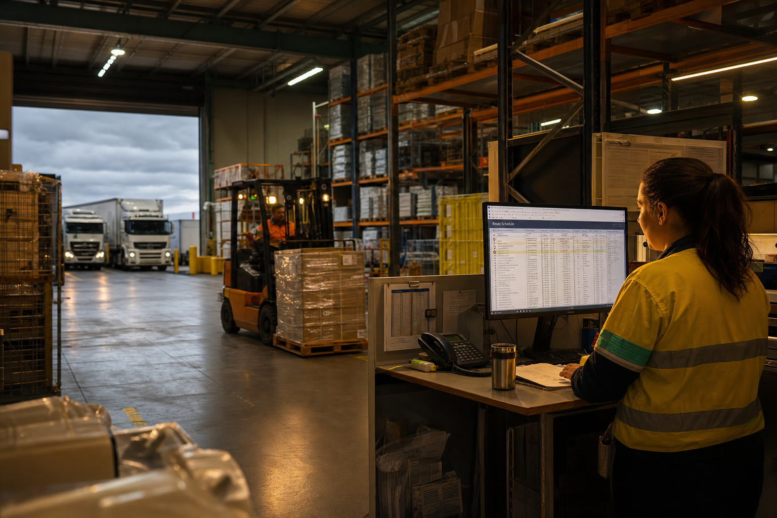 Automated Driver Communication for Australian Logistics Operations