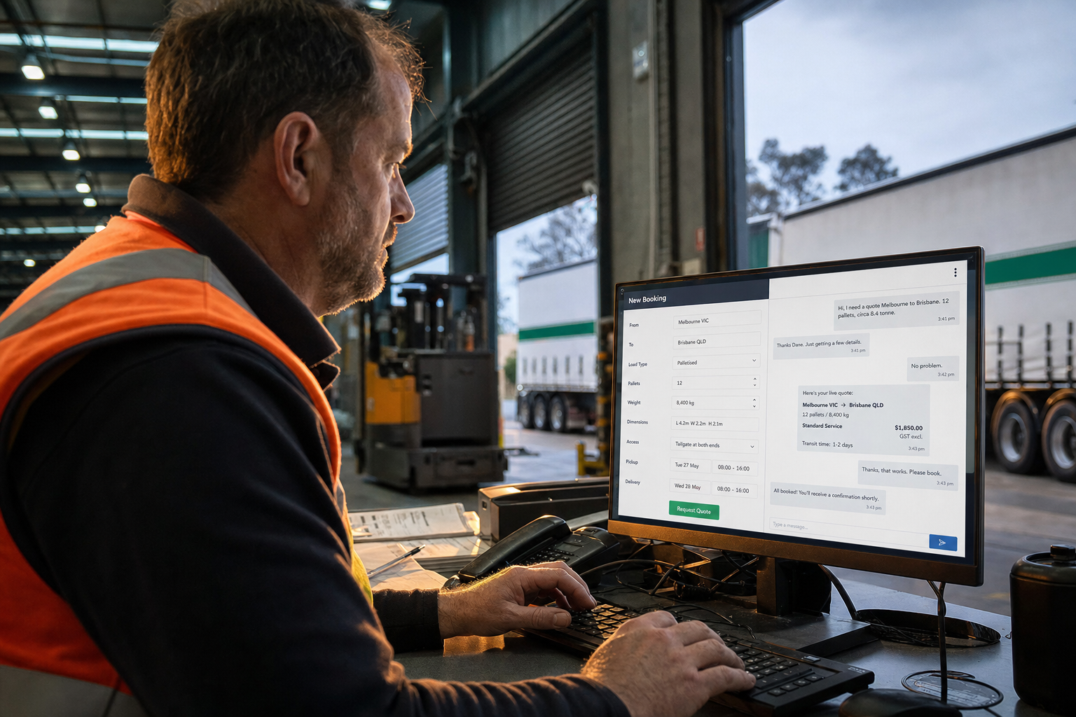 Conversational AI for Freight Enquiries: Australian Logistics Guide