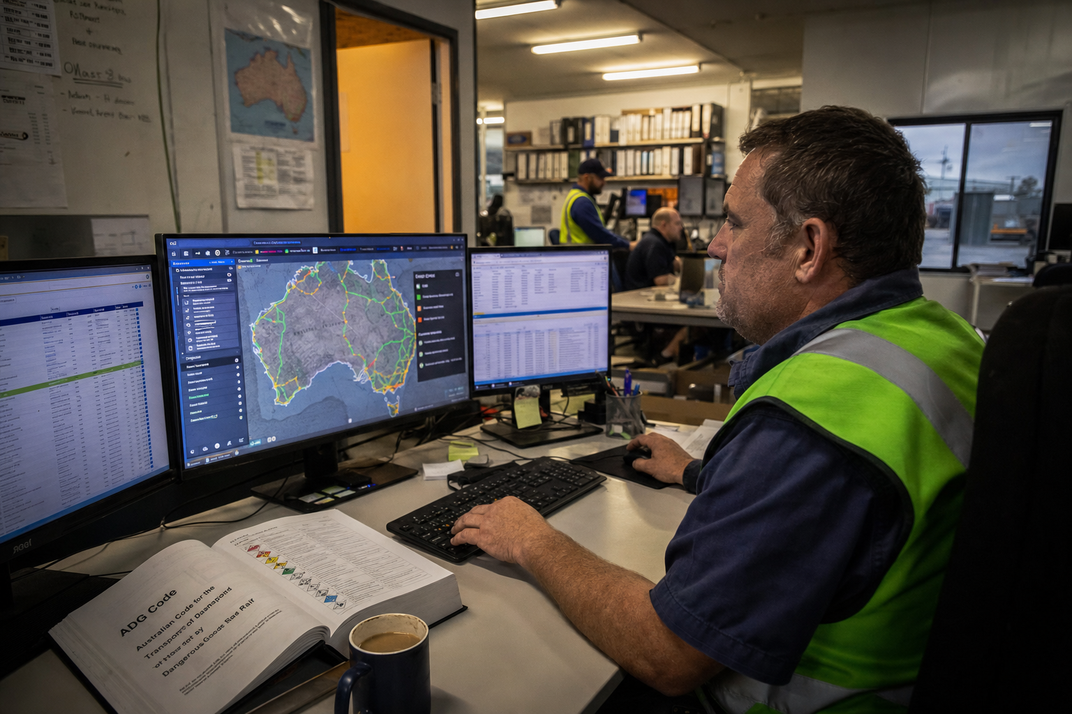 Hazmat Routing Compliance Automation with AI for Australian Logistics